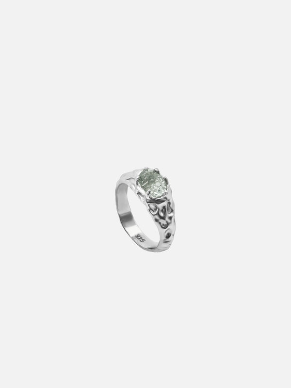 RAFTAF - YÜZÜK - Stone Ring - Silver - shopi go'da!.