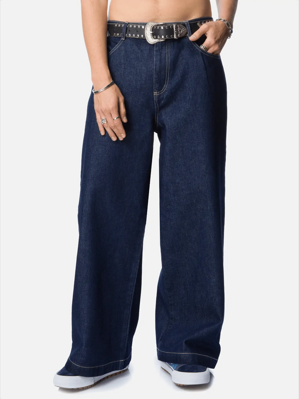 RE2MC Kot Pantolon - Mavi - Pants PANTOLON