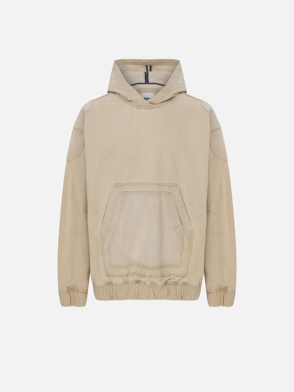 RE2MC - SWEATSHIRT - Kot Sweatshirt - Bej - shopi go'da!.
