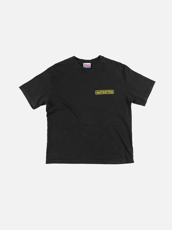 QUITEOFTEN, Recycle Tee - Black, T-SHIRT, shopi go'da!