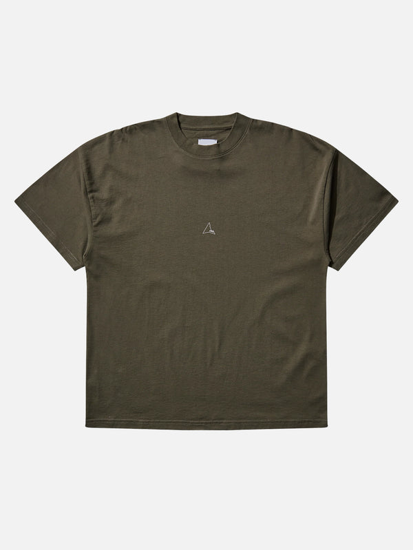 ROA - T-SHIRT - Logo Organic T Shirt - Olive - shopi go'da!.