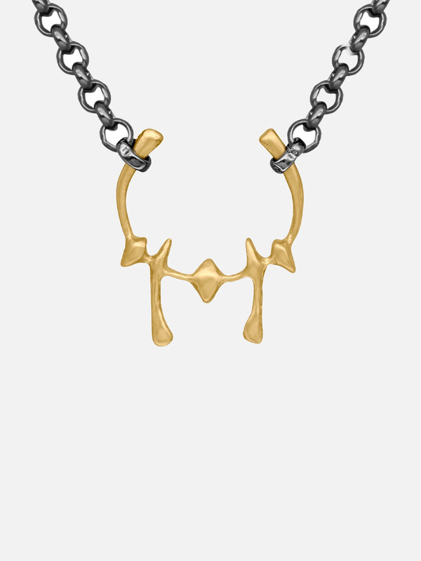 602LAB, Ro Necklace - Gold, KOLYE, shopi go'da!
