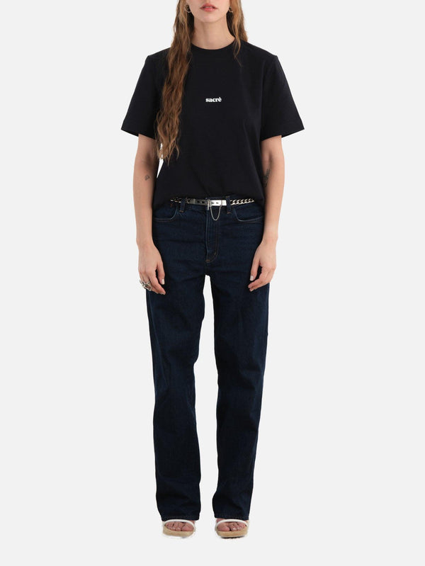 SACRE - T-SHIRT - Mafia Tee - Navy Blue - shopi go'da!.