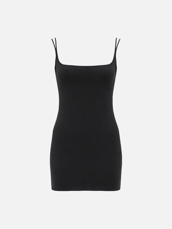 shopi go Sanda Dress - Black – siyah, önden görünüm