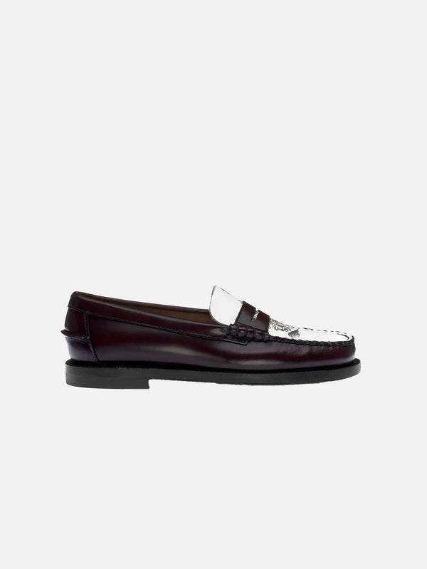 SEBAGO Dan Botanic W - Burgundy/White - Flats AYAKKABI