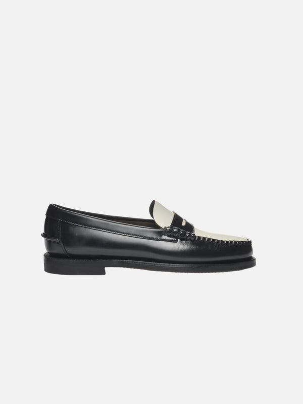 SEBAGO Classics Dan W - Black/White - Flats AYAKKABI