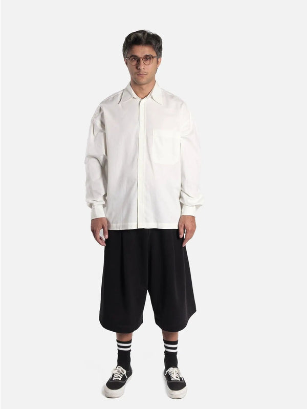 SHOPI GO Midori Oversize Gömlek - Beyaz - Shirts GÖMLEK