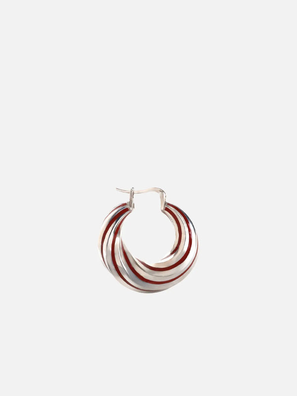 SIMI SENG Nightingale Earrings - Red Enamel - Uncategorized KÜPE