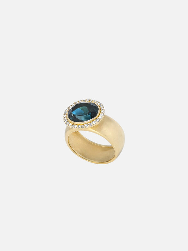 SIMI SENG - YÜZÜK - London Topaz Ring - shopi go'da!.