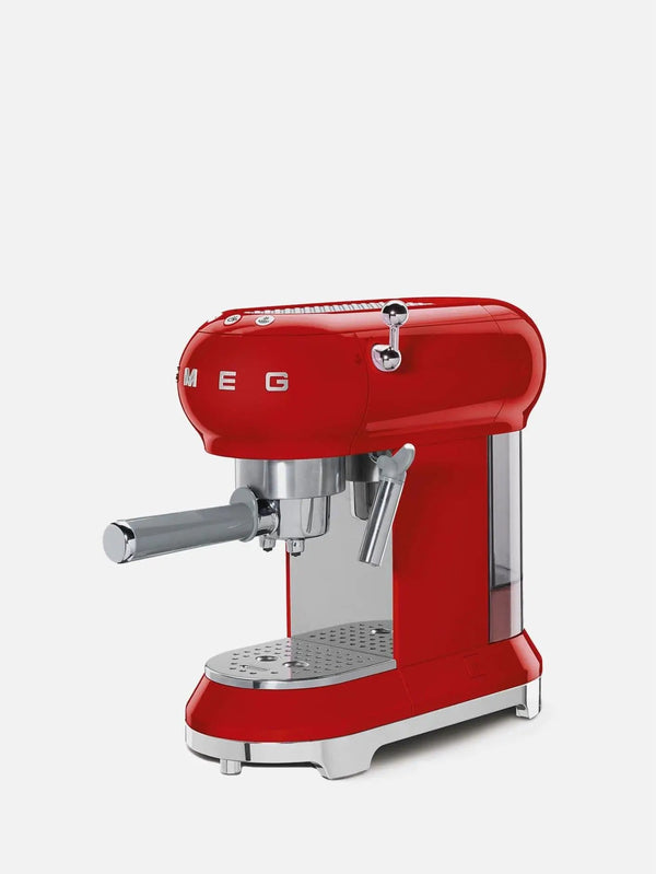 SMEG Espresso Makinesi Kırmızı - Coffee Makers & Espresso Machines KAHVE MAKİNESİ