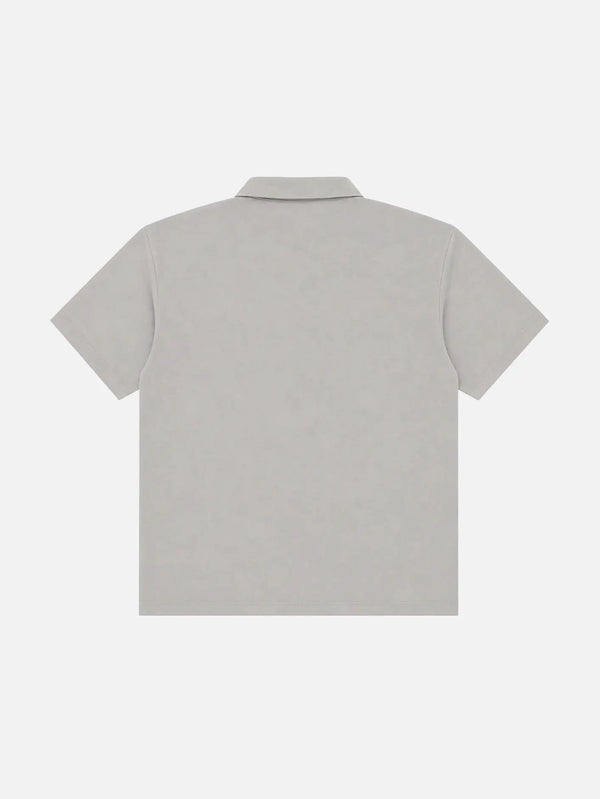 SOON TO BE ANNOUNCED Smooth Polo Shirt - Grey - T-SHIRT