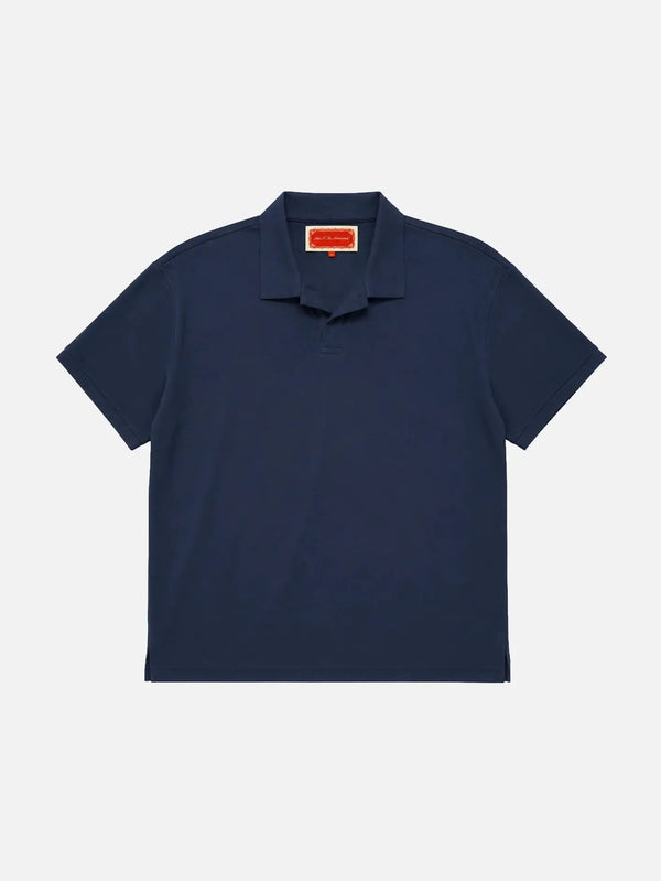 SOON TO BE ANNOUNCED Smooth Polo Shirt - Navy - Uncategorized T-SHIRT