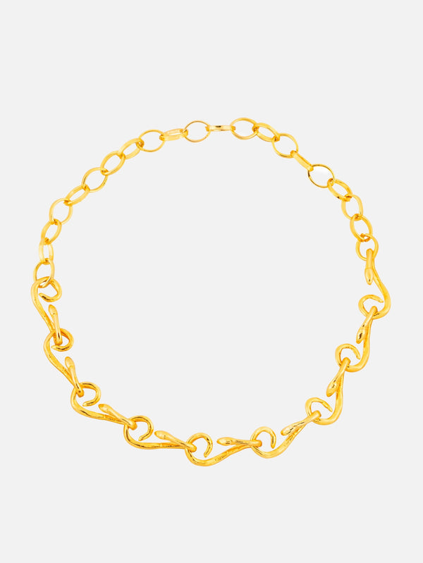 602LAB, Snake Chain - Gold, KOLYE, shopi go'da!