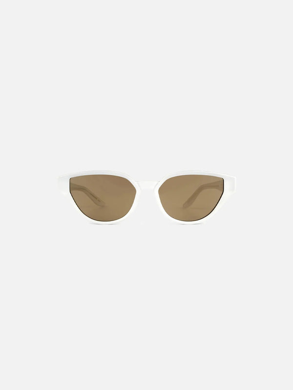 SNOB MILANO Sfitinzia Beyaz Cat Eye Güneş Gözlüğü - Sunglasses GÜNEŞ GÖZLÜĞÜ