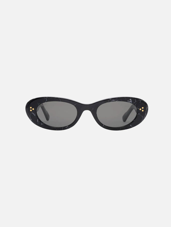 SNOB MILANO SNA1005 10th Anniversary Siyah Desenli Unisex Güneş Gözlüğü - Sunglasses GÜNEŞ GÖZLÜĞÜ