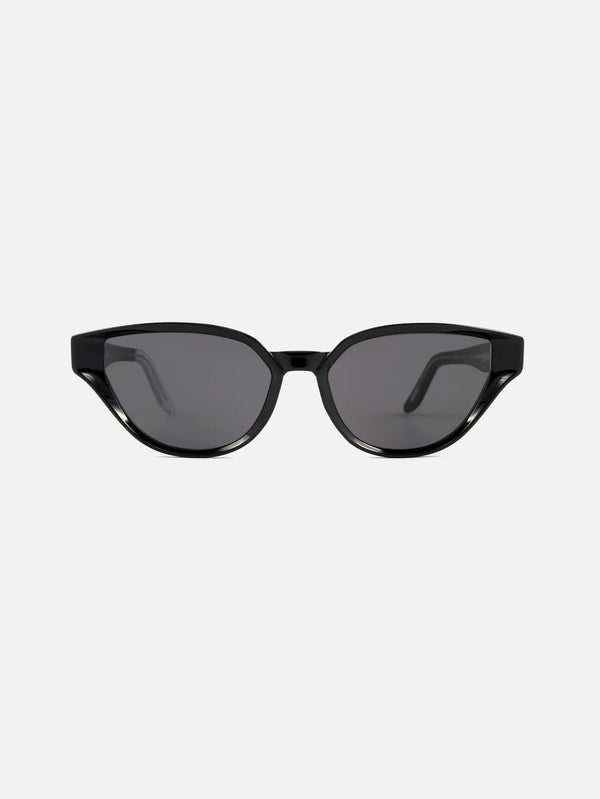 SNOB MILANO Sfitinzia Siyah Cat Eye Güneş Gözlüğü - Sunglasses GÜNEŞ GÖZLÜĞÜ