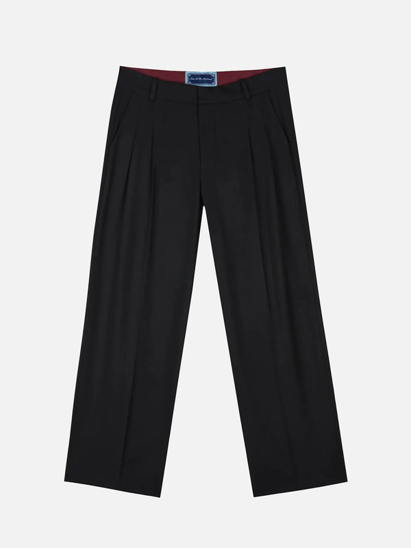 SOON TO BE ANNOUNCED Switch-Pockets Trousers - Black - Trousers PANTOLON