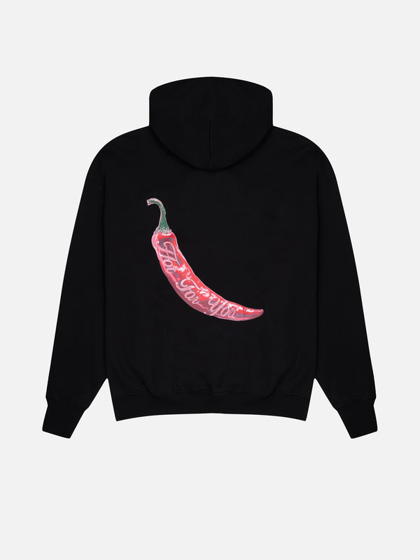 SOON TO BE ANNOUNCED - SWEATSHIRT - Hot For You Hoodie - Black - shopi go'da!.