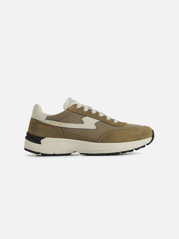 STEPNEY WORKERS CLUB - SNEAKER - Osier S-Strike Suede Mix - Desert - shopi go'da!.