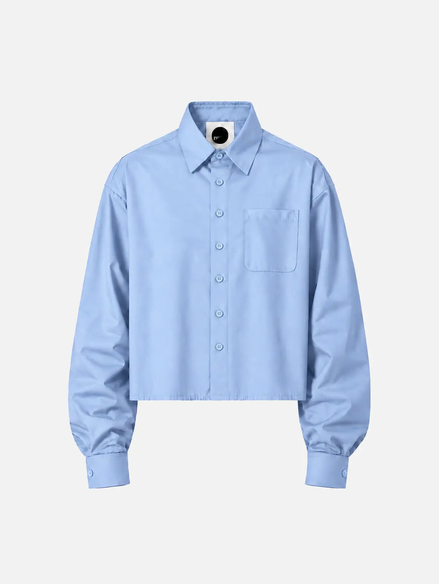 Sumida Boxy Shirt - Light Blue