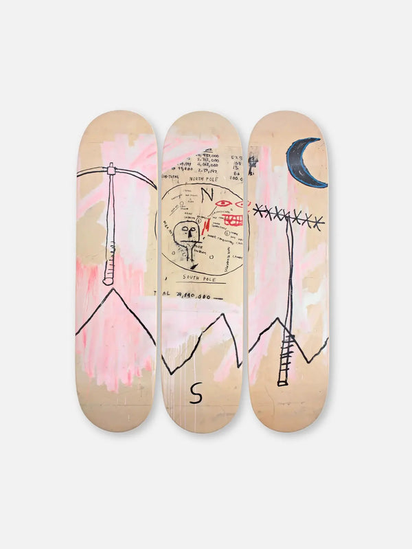 THE SKATEROOM Jean-Michel BASQUIAT Both Poles - Uncategorized KAYKAY TAHTASI