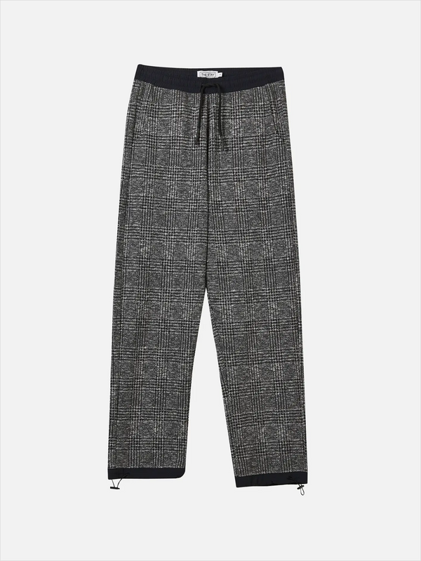 THE STAY LINE Marcus Pied De Poule Pantolon - Siyah Beyaz - Trousers PANTOLON