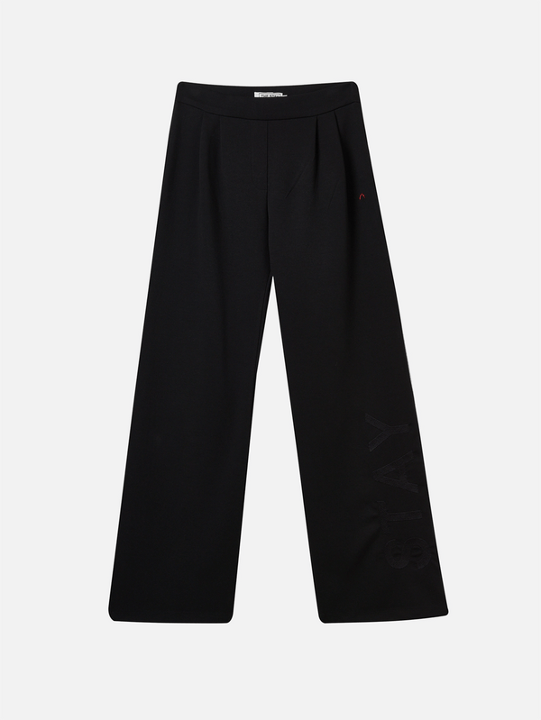 THE STAY LINE - PANTOLON - Meis Pileli İspanyol Paça Pantolon - Siyah - shopi go'da!.
