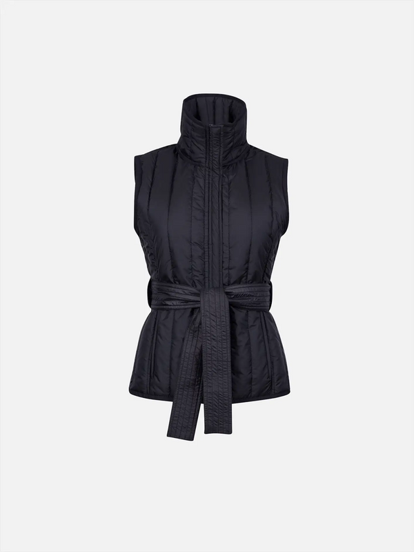 THE STAY LINE Kisha Puffer Yelek - Siyah - Vests YELEK