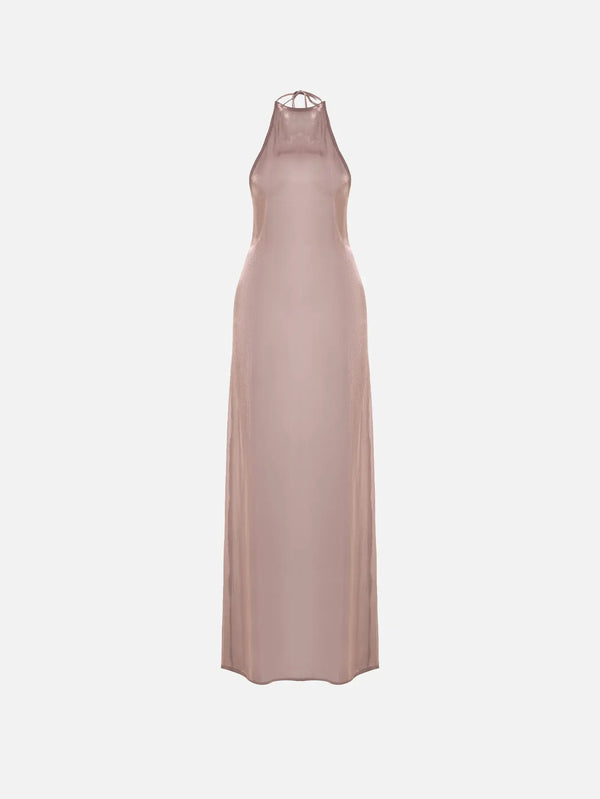THE TACCA Muselight Dress - Brown - Uncategorized ELBİSE
