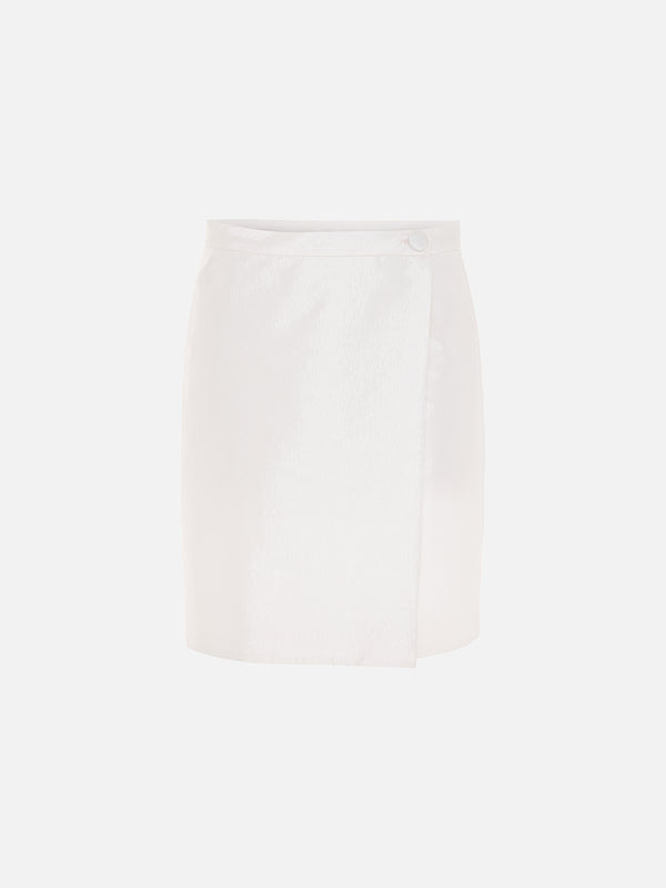 THE TACCA - ETEK - Flare Skirt - White - shopi go'da!.
