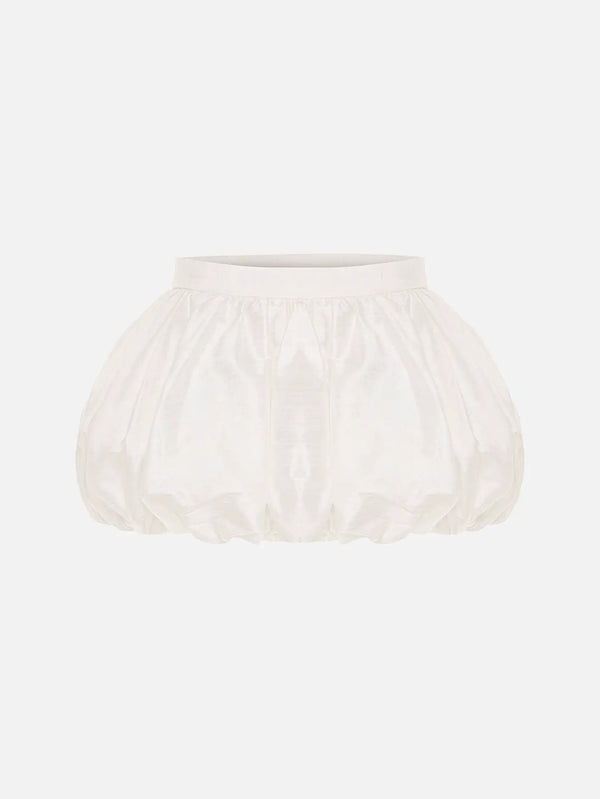 THE TACCA Marianne Balloon Skirt - White - Uncategorized ETEK