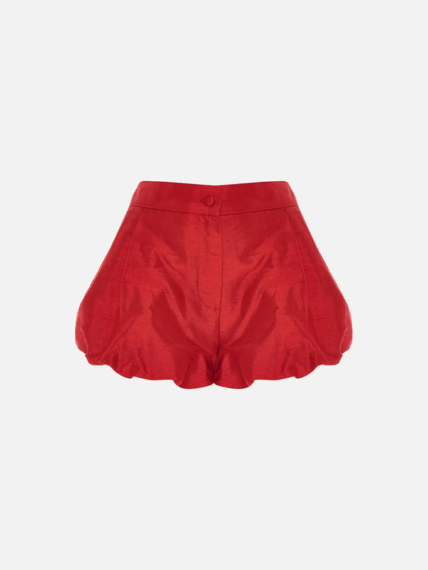THE TACCA Marianne Balloon Shorts - Red - Uncategorized ŞORT