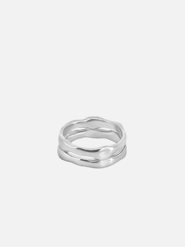 Twin Dreams Ring - Silver