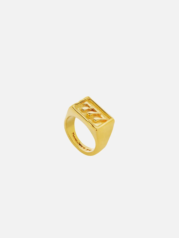 TWOJEYS 777 Ring - Gold - Rings YÜZÜK
