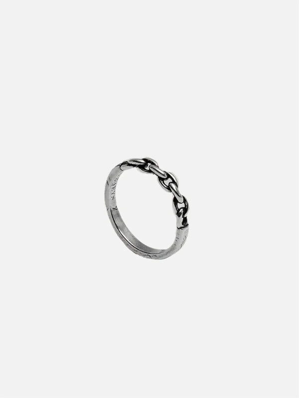 TWOJEYS Chain Ring - Silver - Rings YÜZÜK