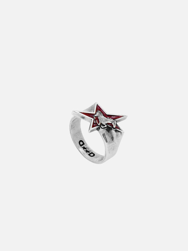 TWOJEYS - YÜZÜK - Wild Horse Ring - Silver - shopi go'da!.