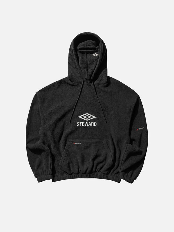 UMBRO - SWEATSHIRT - Steward Masked Fleece - Dark Grey - shopi go'da!.