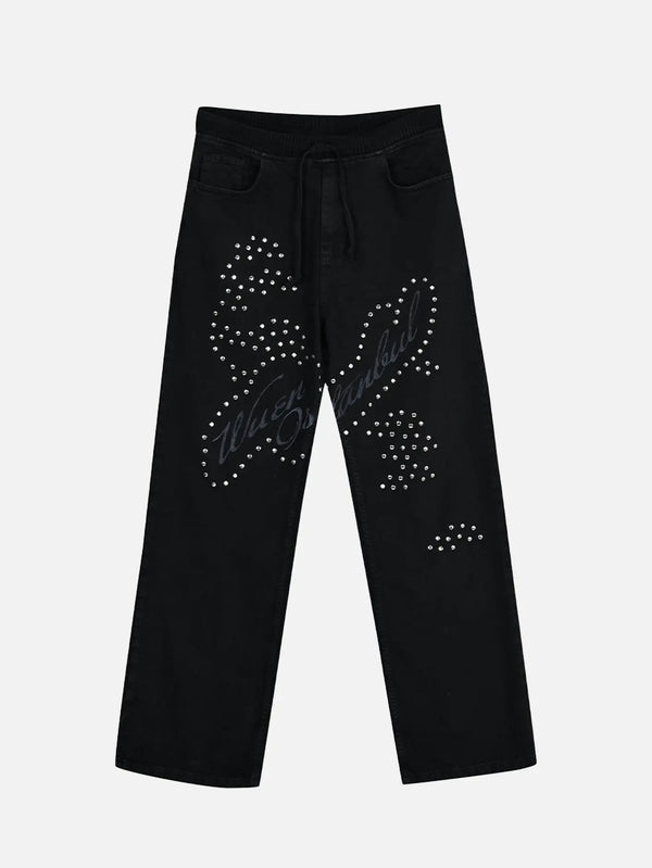 WUEN İSTANBUL İstanbul Pant - Black - Trousers PANTOLON