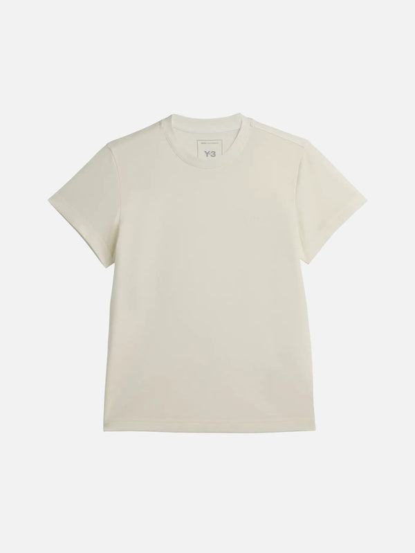 Y-3 Y-3 Premium Short Sleeve Tee - Core White - Uncategorized T-SHIRT