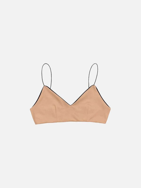 YORSTRULY Babe Bralette - Mocha - Uncategorized BRALETTE