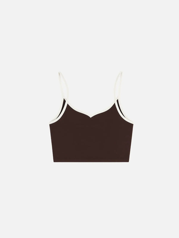 YORSTRULY Grace Long Bra - Espresso Martini - Uncategorized BRALETTE