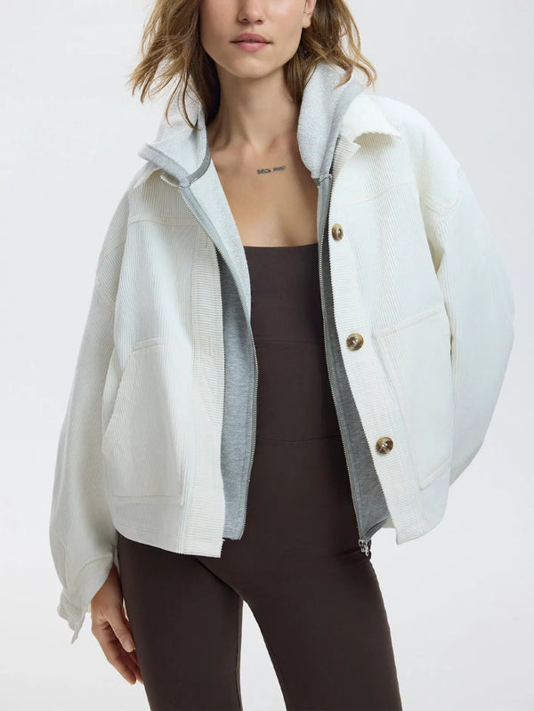 YORSTRULY Bone Jacket - Ivory - Uncategorized CEKET