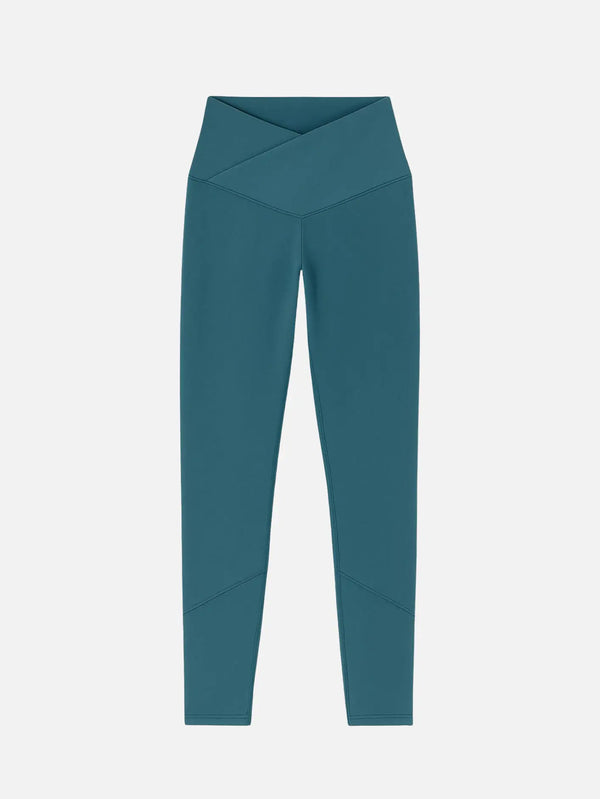 YORSTRULY Riser 7/8 Leggings - Lagoon - Uncategorized TAYT
