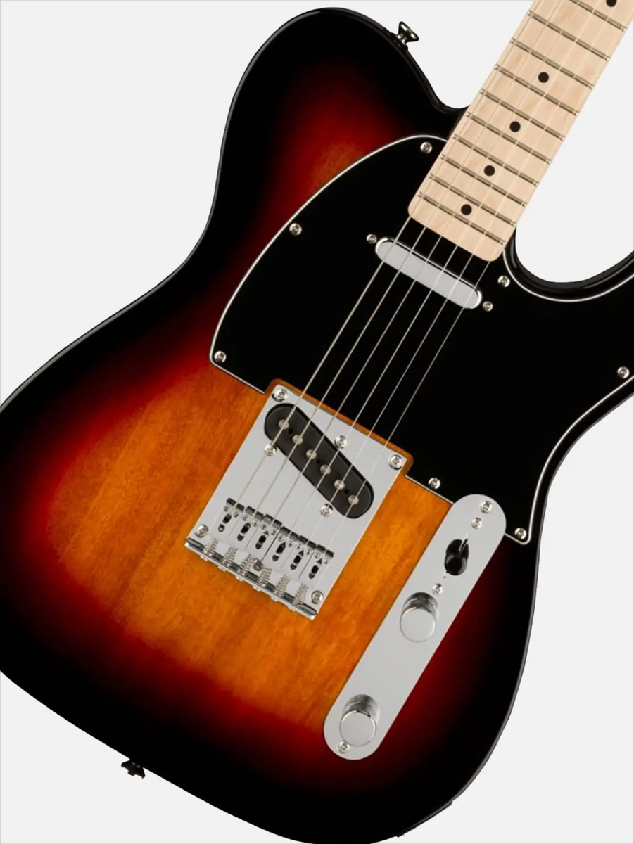 ギター Squier Affinity Series Telecaster ZUHAL MÜZİK Squier Affinity Telecaster Akçaağaç Klavye 3 Tone