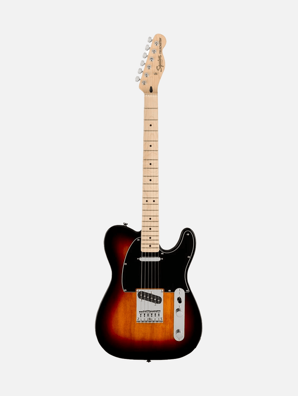 ZUHAL MÜZİK, Squier Affinity Telecaster Akçaağaç Klavye 3 Tone Sunburst Elektro Gitar, GİTAR, shopi go'da!