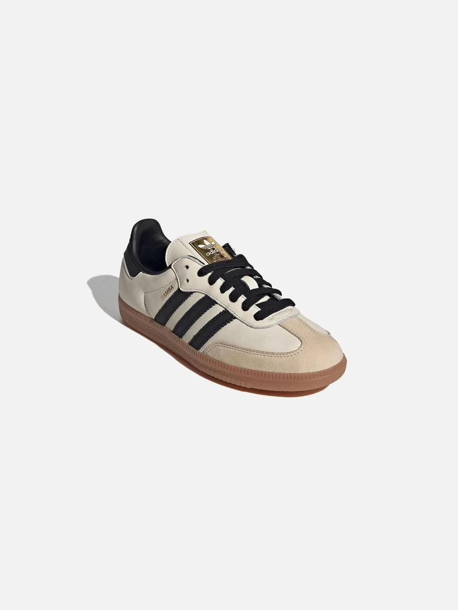 【新品】adidas Originals SambaOG ID0478 ベージュ adidas Originals WMNS Samba OG Cream White Black ID0478 Women's