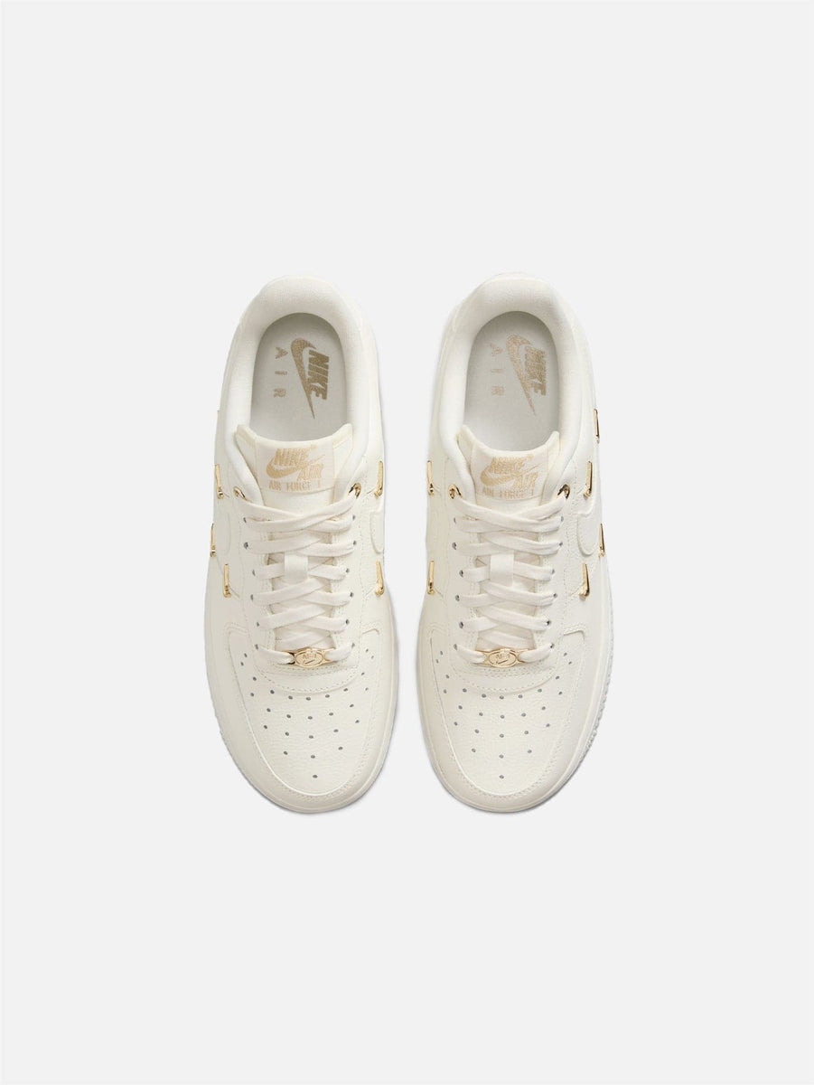nike air force 1 low sail light bone metallic gold