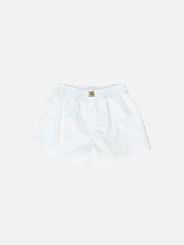 CARHARTT WIP - BOXER - Cotton Boxer - White - shopi go'da!.