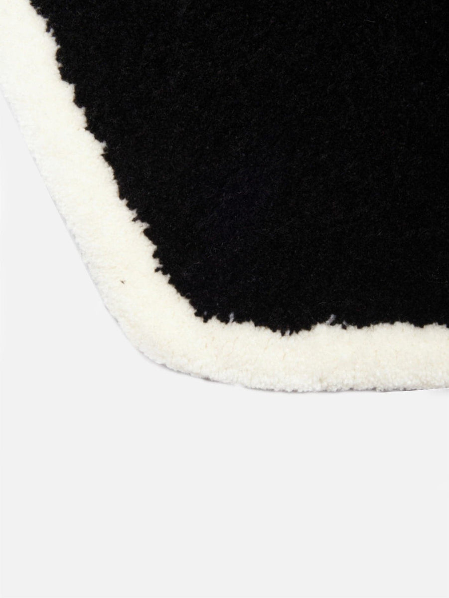 Heart Rug Black/White shopi go