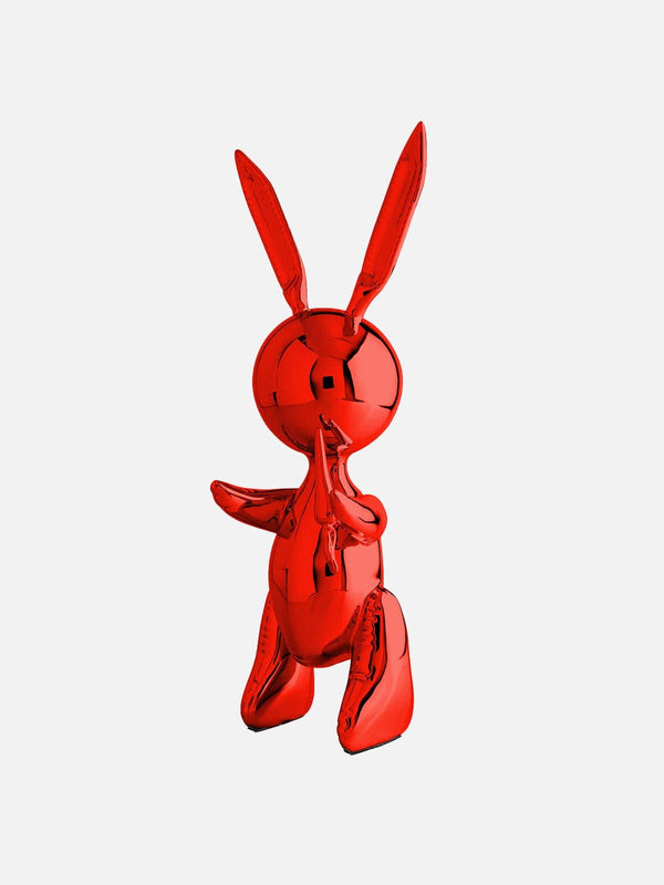 Jeff Koons Balloon Rabbit (XL) - Red - shopi go
